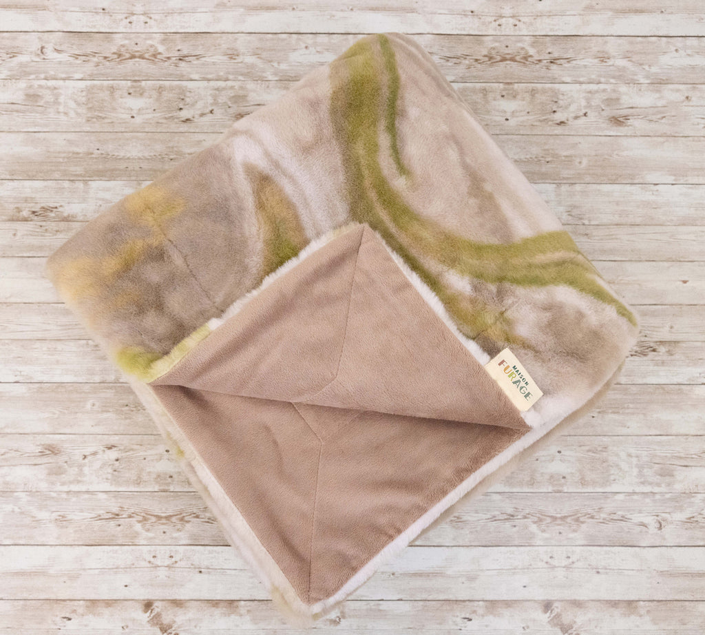 Oka faux fur discount throw